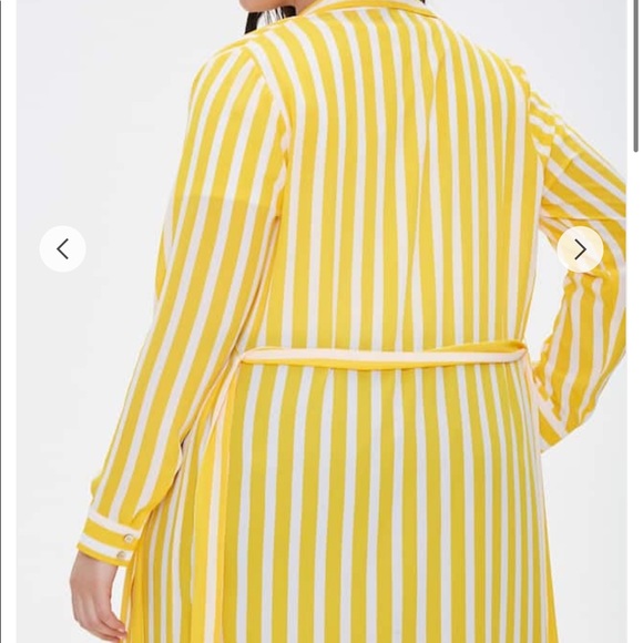 Striped Duster Cardigan - Picture 3 of 4